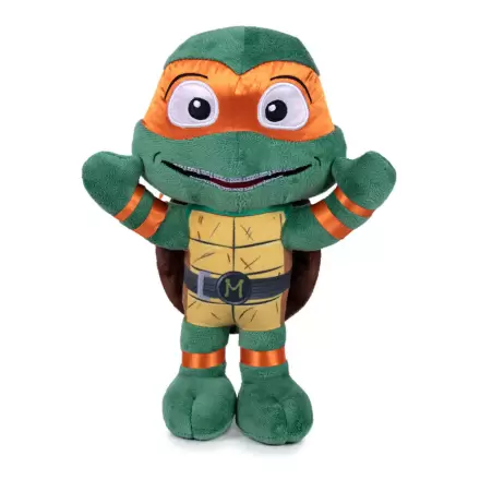 Ninja Turtles Mutant Mayhem Michelangelo pluszowa zabawka 21 cm termékfotója