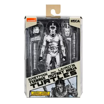 Ninja Turtles Teenage Mutant Casey Jones Czarno-biała figurka 18 cm zdjęcie produktu