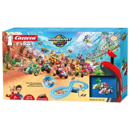Nintendo Mario Kart Carrera First Zestaw Torów Wyścigowych Mario Kart World Mario vs. Yoshi zdjęcie produktu