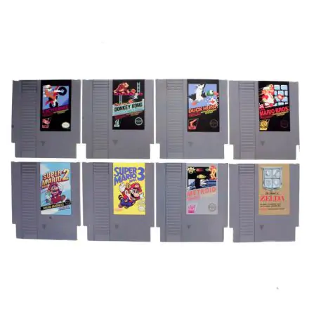 Nintendo NES Podstawki pod napoje w kształcie kartridży Nintendo zdjęcie produktu
