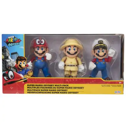 Nintendo Super Mario zestaw 3 figurek 10cm zdjęcie produktu