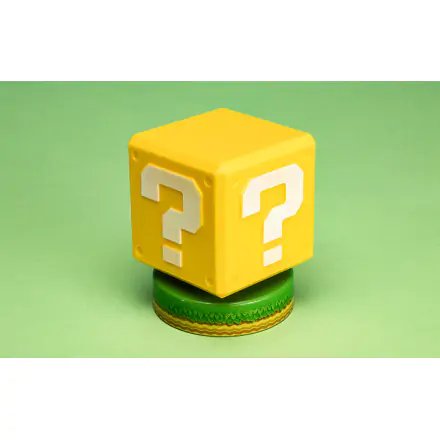 Super Mario 3D Light Question Block Lampa Blok Pytajnik 10 cm termékfotója