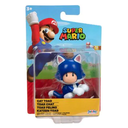 Figurka Nintendo Super Mario Cat Toad 6,5 cm termékfotója