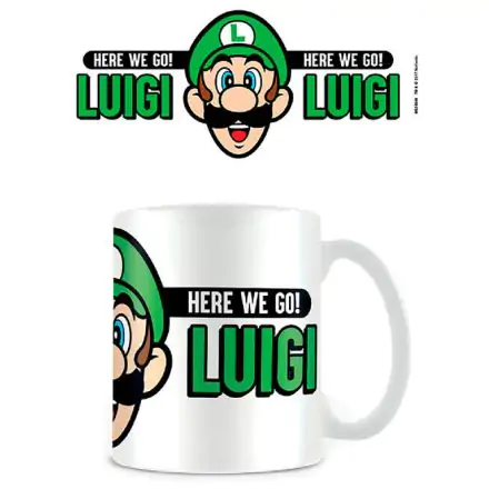 Kubek Super Mario Here We Go Luigi termékfotója