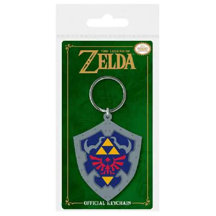 Legend of Zelda Gumowy Brelok Hylian Shield 6 cm zdjęcie produktu