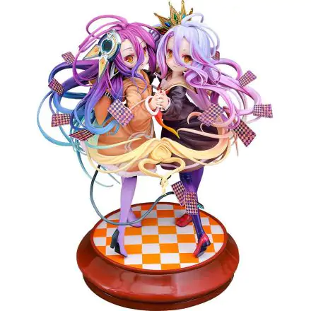 No Game No Life Statuetka 1/7 Shiro & Schwi 22 cm termékfotója