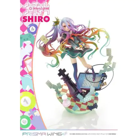 No Game No Life Prisma Wing Statua PVC 1/7 Shiro 27 cm termékfotója