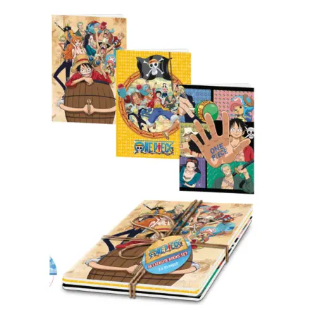 ONE PIECE Zestaw 3 zeszytów ćwiczeń zdjęcie produktu