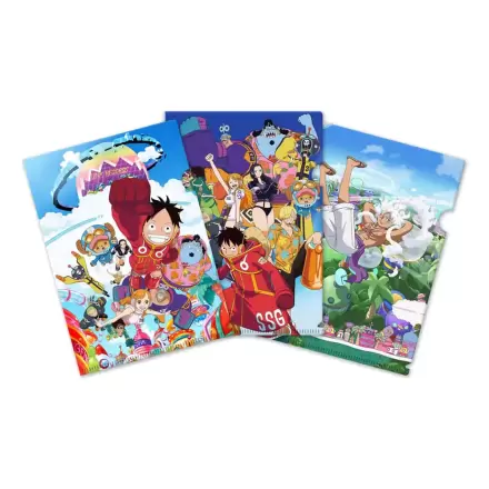 One Piece Clearfile 3-Set Saga Egghead termékfotója