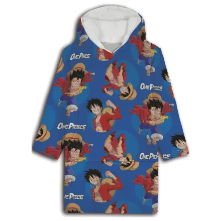 One Piece Noszowy pluszowy polarowy koc, Poncho dla 7-14 lat zdjęcie produktu