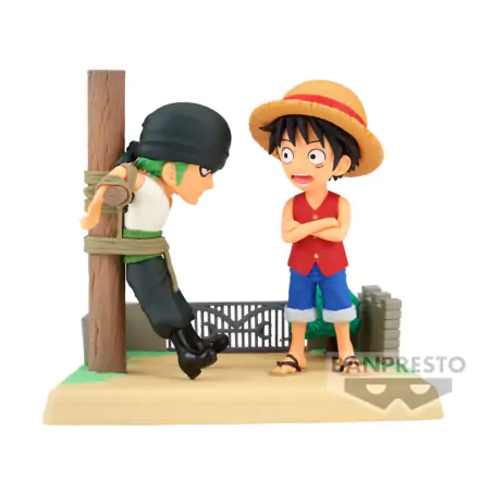 One Piece Log Stories figurka Monkey D Luffy & Roronoa Zoro 7cm termékfotója