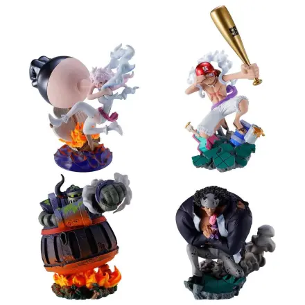 Zestaw 4 figurek One Piece Logbox Re Birth Egghead Petitrama 9 cm zdjęcie produktu