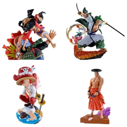One Piece Logbox Re Birth Wano Kuni 4 zestaw figurek Petitrama 9 cm zdjęcie produktu