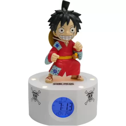 One Piece Budzik z Lampką Luffy 18 cm zdjęcie produktu