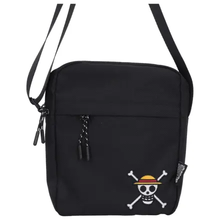 One Piece torba crossbody Luffy Jolly Roger (czarna) 23 cm zdjęcie produktu