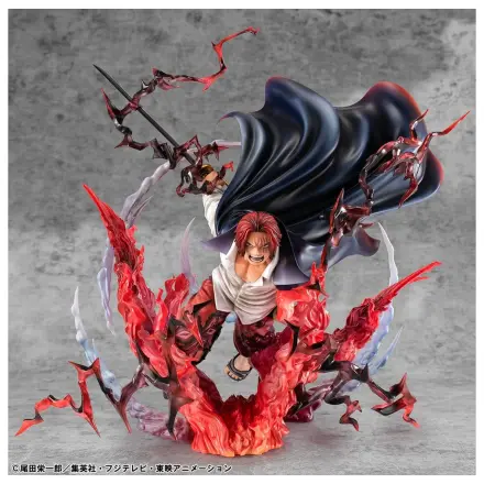 One Piece P.O.P SA-MAXIMUM PVC Statuetka Leader of Red Hair Pirates Red-Haired Shanks Kamusari 25 cm zdjęcie produktu