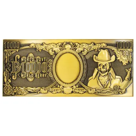 One Piece Replika 10,000 World Berry Metalowy Banknot 6 x 15 cm zdjęcie produktu