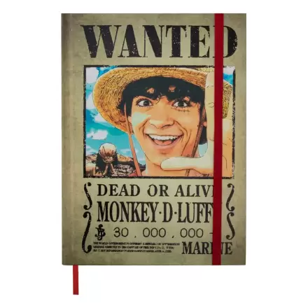 Notatnik One Piece z Plakatami Gończymi termékfotója