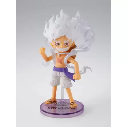 Figurki kolekcjonerskie One Piece World x S.H. Figuarts Figurka akcji Monkey D. Luffy Gear 5 8 cm zdjęcie produktu
