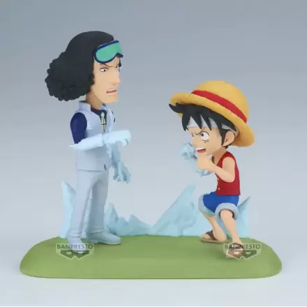 One Piece World Collectable Figure Log Stories Monkey D. Luffy vs Kuzan 9 cm Figurka Kolekcjonerska termékfotója