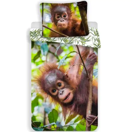 Orangutan poszwa na kołdrę 140x200cm, poszewka na poduszkę 70x90cm zdjęcie produktu