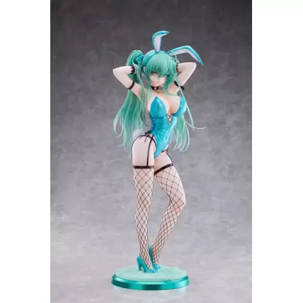 Figurka PVC Original Character 1/4 Green Twin Tail Bunny-chan Fishnet Tights Ver. 43 cm termékfotója