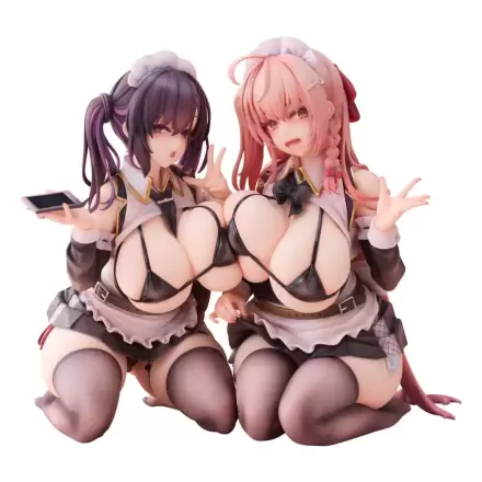 Oryginalne Figurki PVC Postaci 1/5 2-Set Koho Miya & Otsuhane Fuwari, ilustracja Ninoude 18 cm zdjęcie produktu