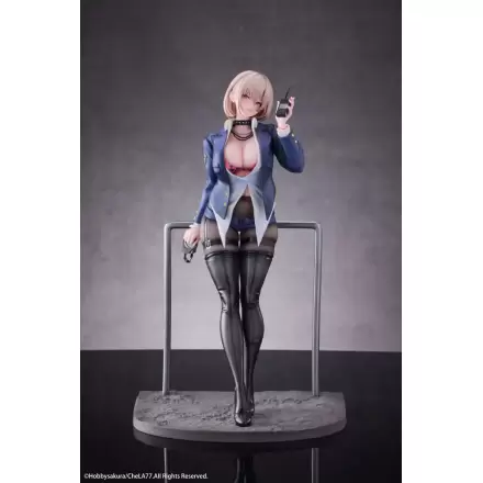 Oryginalna Ilustracja PVC Statua 1/6 Naughty Police Woman Ilustracja autorstwa CheLA77 Limitowana Edycja 27 cm zdjęcie produktu