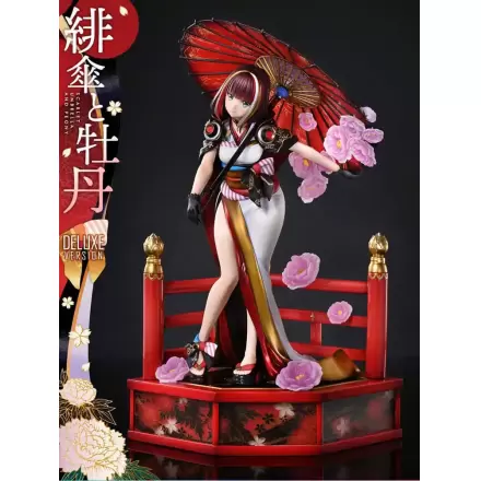Oryginalna ilustracja od Fuzichoco Prisma Wing PVC Statuetka 1/7 Scarlet Umbrella And Peony Deluxe Version 32 cm zdjęcie produktu