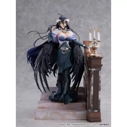 Overlord SHIBUYA SCRAMBLE FIGURE Statua PVC 1/7 Albedo Jet Black Dress Ver. 28 cm termékfotója