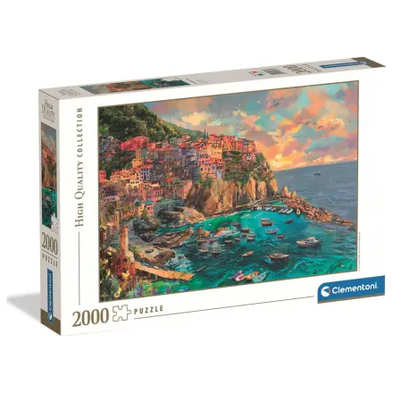 Painted Manarola puzzle 2000 elementów zdjęcie produktu