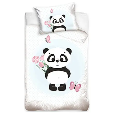 Panda Blossom dziecięca i przedszkolna poszwa na kołdrę zdjęcie produktu