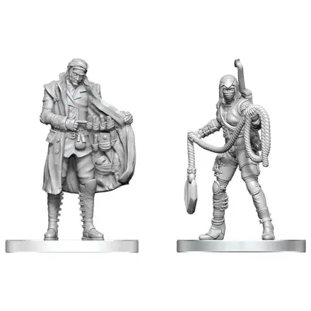 Pathfinder Battles Deep Cuts Unpainted Miniatura Burglar & Fence 14 cm zdjęcie produktu