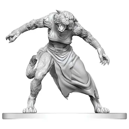 Pathfinder Battles Deep Cuts Unpainted Miniatura Weretygrys 13 cm zdjęcie produktu
