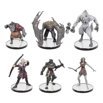 Pathfinder Battles Figurki wstępnie pomalowane Miniatures 6-Pack Zestaw Pudełkowy Leśni Prześladowcy zdjęcie produktu