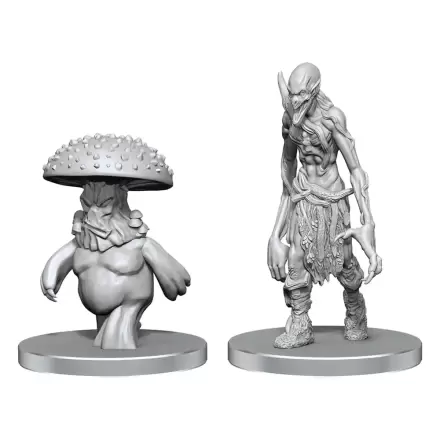 Pathfinder Deep Cuts Niepomalowane Miniaturki Mycetoida i Grimstalkera zdjęcie produktu