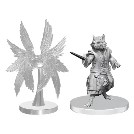 Pathfinder Deep Cuts Niepomalowane Figurki Procyal (Szop Agathion) oraz Zoaem (Archon Pierścienia) zdjęcie produktu