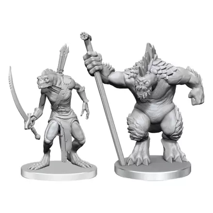 Pathfinder Deep Cuts Niepomalowane Miniaturki Xulgath Skirmisher & Stoneliege zdjęcie produktu