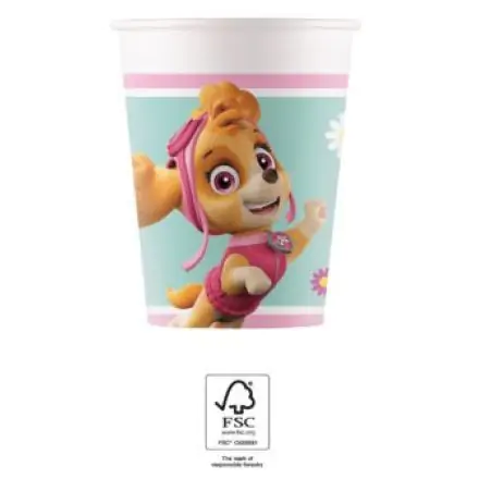 Paw Patrol Skye i Everest Kubki papierowe 8 szt. 200 ml FSC zdjęcie produktu