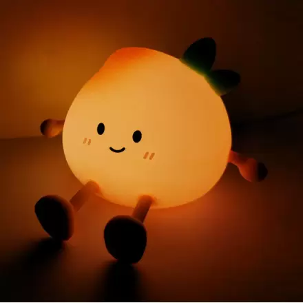 Brzoskwiniowa LED Lampka Nocna zdjęcie produktu