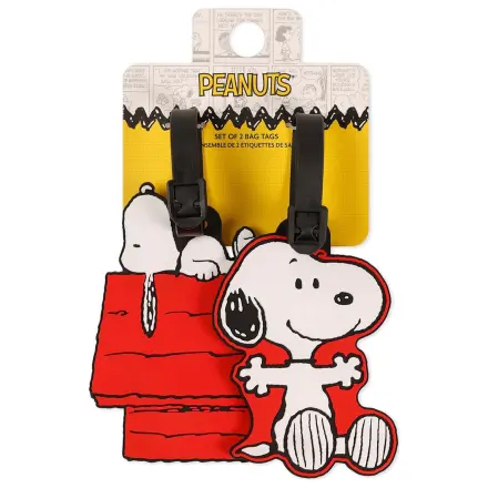 Peanuts Snoopy zestaw 2 zawieszek do bagażu zdjęcie produktu