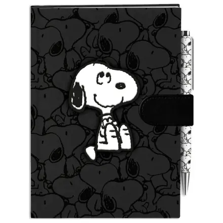 Peanuts Snoopy A5 PU notebook flokowany z długopisem zdjęcie produktu