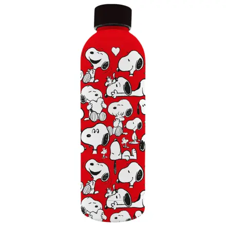 Peanuts Snoopy stalowa butelka na wodę soft touch 800ml zdjęcie produktu