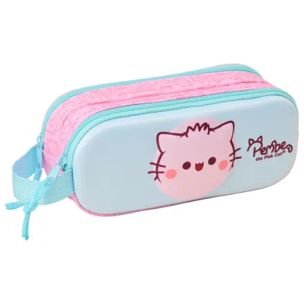 Pembe The Pink Cat 3D podwójny piórnik zdjęcie produktu