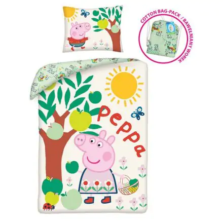 Peppa Pig Poszewka na kołdrę 140x200cm, 70x90cm zdjęcie produktu