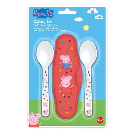 Peppa Pig Baby Travel Zestaw sztućców zdjęcie produktu