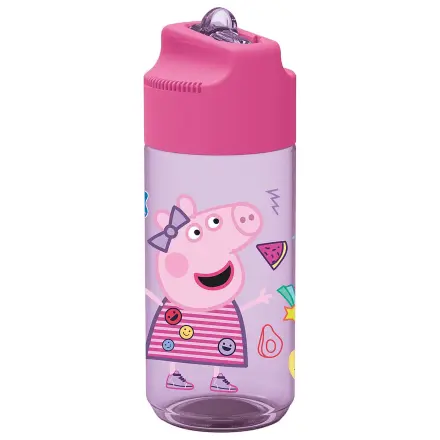 Peppa Pig Core Hydro plastikowa butelka ze słomką 430 ml zdjęcie produktu