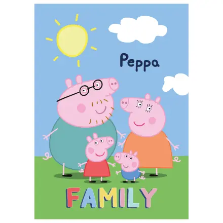 Peppa Pig Family Koc Polarowy zdjęcie produktu