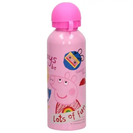 Peppa Pig Fun Aluminiowa Butelka do Picia z Zakrętką 500 ml zdjęcie produktu