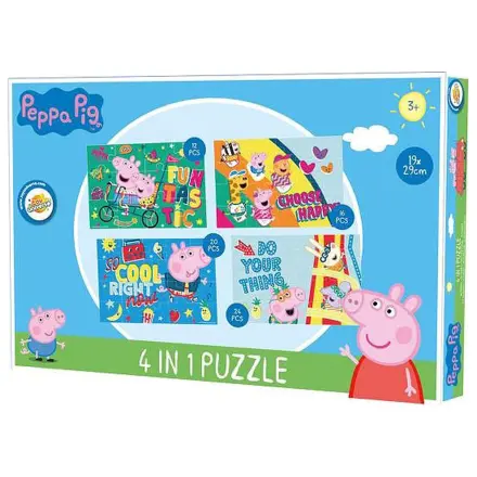 Peppa Pig Fun 4 w 1 Puzzle zdjęcie produktu